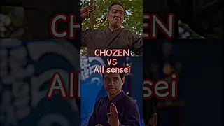 Chozen VS All sensei #edit🥶#cobrakai #daniellarusso #johnnylawerence #silver  #viral #shorts