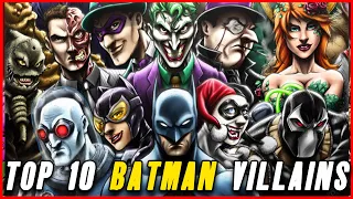 Top 10 Greatest Batman Villains