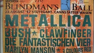 METALLICA (1997.08.23) "End Of The Load" Stuttgart, Germany @Blindman's Ball [soundboard audio]