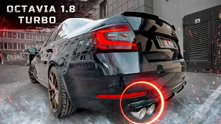 Этот ЗВУК ищут ВСЕ! Шикарный ВЫХЛОП для Skoda Octavia 1.8 TURBO