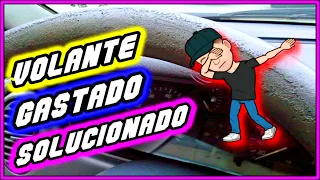 RESTAURAR volante goma 🚖 gastado CASI GRATIS !!