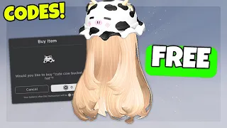 FREE HAIR AND ITEMS ON ROBLOX!