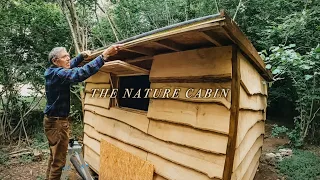 Building a Cabin in the Woods: Clay Chimney Fireplace