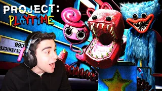 POPPY PLAYTIME IS NOW MULTIPLAYER!!! - Project: Playtime (Part 1)