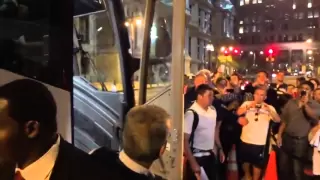 Real Madrid, Cristiano Ronaldo Arriving At The Ritz In Philadelphia