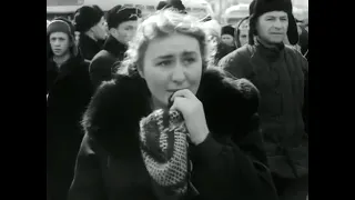Прощание Советского народа со Сталиным. 1953 год.
