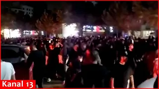 İranda etirazlar gecə saatlarında şiddətlə DAVAM EDİR: SON GÖRÜNTÜLƏR-Təbriz, Tehran...