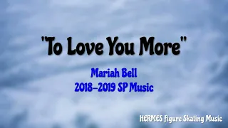 Mariah Bell 2018-2019 SP Music