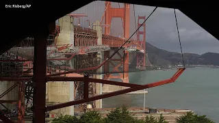 San Francisco installs $224M net to stop suicides off Golden Gate Bridge