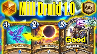 Mill Druid 1.0 Deck Is Back in 2024 To Burn Opponent's Decks At Whizbang's Workshop | Hearthstone