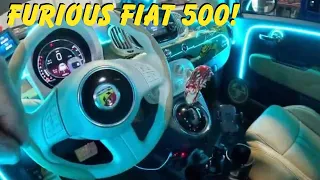 Furious Fiat 500!  MONSTER 1.4l Turbo