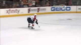 Jonathan Huberdeau shootout goal on Bryzgalov. Feb 7th 2013