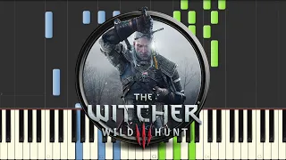 The Witcher 3 - The Slopes of the Blessure (Piano)