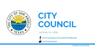 San Angelo City Council 1-22-19