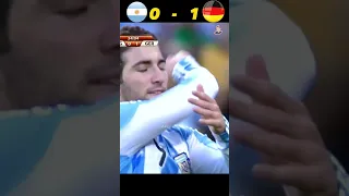 Argentina vs Germany 2010 World Cup Quarter-Final Highlights #short #shorts #football #youtube