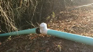 Easy Way To Drain a Pond, PVC Siphon DIY