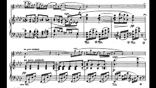 Richard Strauss - Violin Sonata in E-flat Major, Op. 18 (1887-88) [Score-Video]