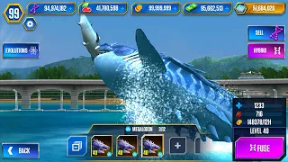 MEGALODON PACK UNLOCKING MEGALODON | JURASSIC WORLD THE GAME