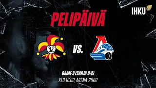 KHL PS4. 2021 GAGARIN CUP PLAYOFFS WEST FIRST ROUND-GAME 3: JOKERIT VS LOKOMOTIV. 07.03.2021 (NBCSN)