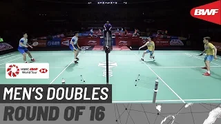 R16 | MD | GIDEON/SUKAMULJO (INA) [1] vs. HE/TAN (CHN) | BWF 2019