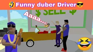 Jack Become A Duber Driver In Dude Theft Wars.Dude Theft Wars Thug Life.🤣😎🤣