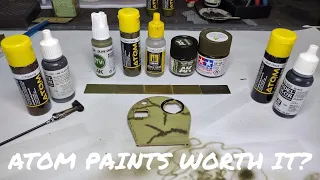 Ammo Atom Paint Test and Review for Armor Modellers