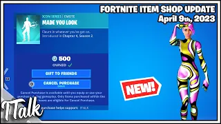 Fortnite Item Shop *NEW* MADE YOU LOOK EMOTE! [April 9th, 2023] (Fortnite Battle Royale)