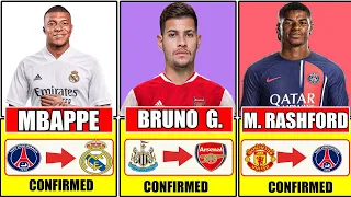 LATEST CONFIRMED SUMMER TRANSFERS AND RUMOURS 2024.