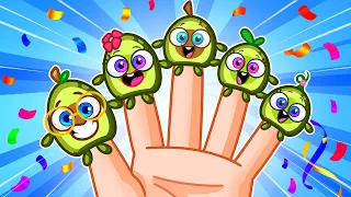 Finger Family Song 🙌😊 II Kids Songs by VocaVoca Friends 🥑