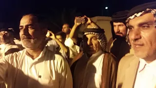 في مضيف العام لقبيلة بني العروس العجرش بضيافة الشيخ محمد الزامل ال حسين العجرش في البصره شط العرب