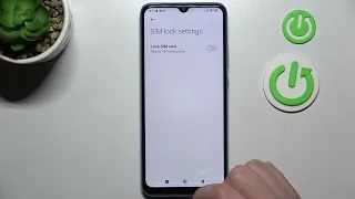 How to Lock SIM Card with SIM PIN on XIAOMI Redmi 10C - Set SIM Lock