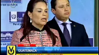 Exvicepresidenta de Guatemala renuncia a solicitar una indemnización