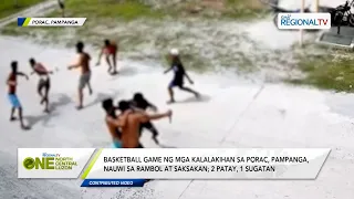 One North Central Luzon: Basketball Game, Nauwi sa Rambol at Saksakan