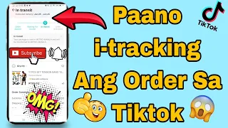 Paano itracking Ang Order Sa TikTok | How To Track Your Order in TikTok @mrjeffvlogs