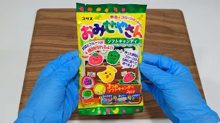 UNBOX FOOD 😋 CORIS Fruit & Vegetable Shop Chewing Candy the Japanese Candy Cooking Kits