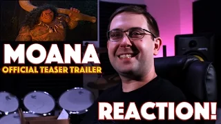 REACTION! Moana Official Teaser Trailer #1 - Animated Disney Movie 2016