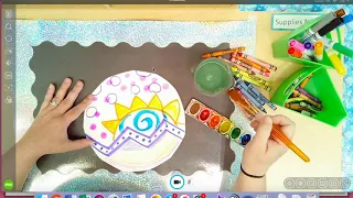 The Dot  Kindergarten Art Lesson