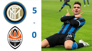 Inter Milan vs Shakhtar 5-0 All Goals & Extended Highlights 2020