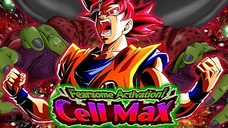 INT LR SUPER SAIYAN GOD GOKU VS CELL MAX BOSS EVENT (DBZ: DOKKAN BATTLE)