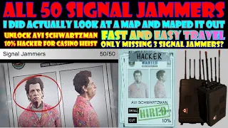 Signal Jammers: All 50 Location Guide | Fast And Easy Travel Route | Collectible Guide | GTA Online