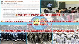 WHAT IS #PMSSANNUXER4, WHEN IT SHOULD BE SUBMIT DURING RENEWAL THE PMSS APPLICATION...