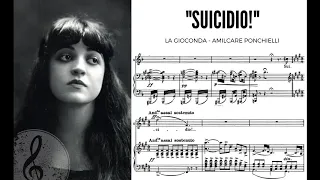 "Suicidio!" La Gioconda - Rosa Ponselle 1923-1929 (old school soprano) HD 1080p