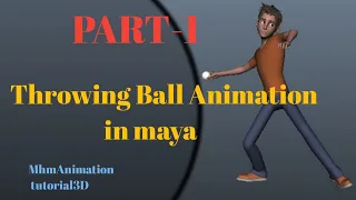 Throwing ball animation in Maya Part-1