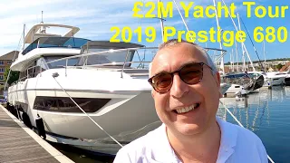 £2M Yacht Tour : 2019 Prestige 680