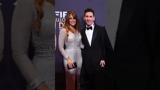 7F | Messi and His Wife Are Beautiful In Ballon d’Or 2015 #shorts