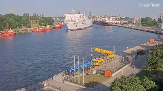 Shipping Movements Gdansk Poland