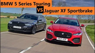 BMW 5 Series Touring vs Jaguar XF Sportbrake