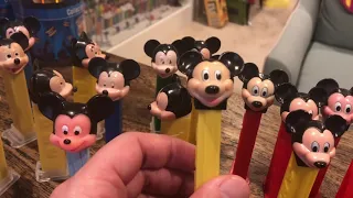 Pez Mickey Mouse - 60 Variations...