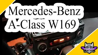 Mersedes A-Class W169 установка Bluetooth адаптера с Aliexpress