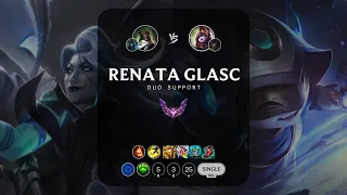 Renata Glasc Support vs Lulu - EUW Master Patch 14.8